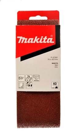 MAKITA Schleifband 76x457 mm K60 5 Stück P-37100