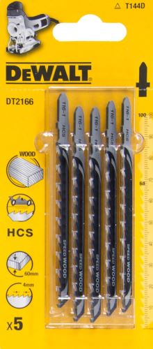 DeWALT Sägeblatt für Holz HCS, bis 60 mm, T144D (5 Stück) DT2166