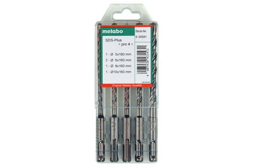 METABO SDS-Plus Bohrerset (5 Stück) 630581000