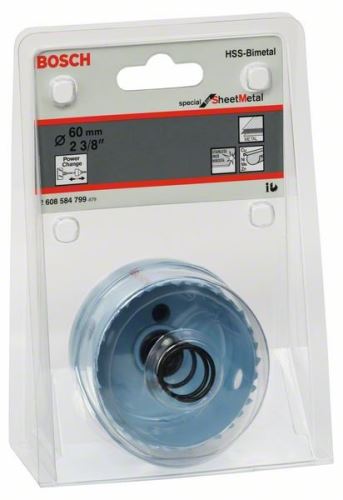 BOSCH Blechlochsäge für Blech 60 mm, 2 3/8" 2608584799