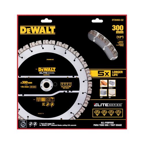 DeWALT segmentiertes Diamantsägeblatt, 300 mm DT20463