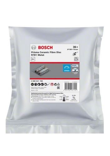 BOSCH EXPERT PRISMA Fiberscheibe R781,100,P36,25St 2608621788