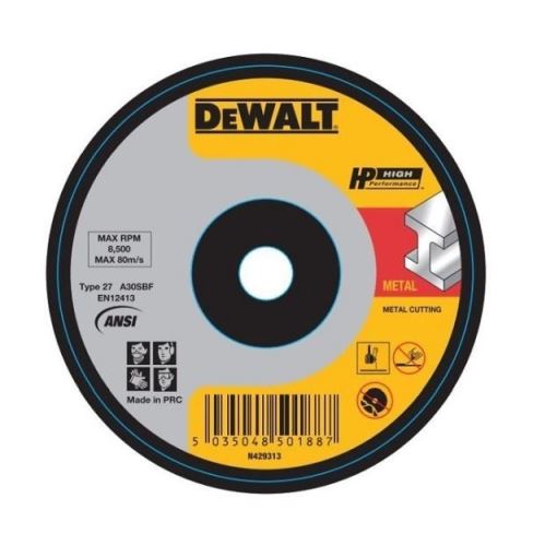 DeWALT Trennscheibe für Metall 180 x 22,23 x 3 mm DWA4524IA