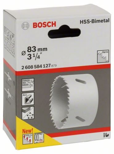 BOSCH HSS-Bimetall-Lochstanze für Standardadapter 83 mm, 3 1/4" 2608584127