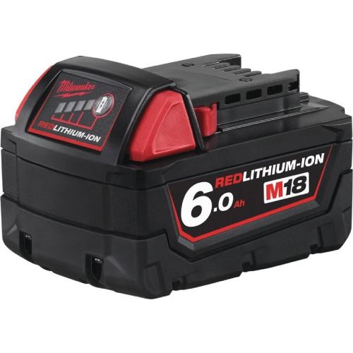 MILWAUKEE Batterie M18 B6 (18 V /6 Ah) REDLITHIUM 4932451244