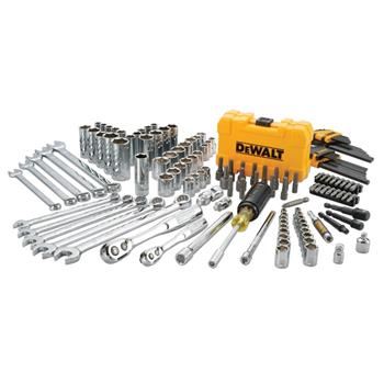 DeWALT Gola-Set (142 Stück) mit Ratsche 1/4 und 3/8 DWMT73802-1