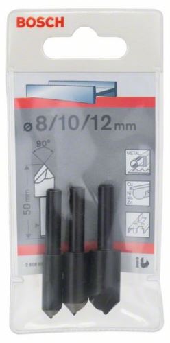 BOSCH Senker-Set, 3-teilig 50 mm / 6-8 mm / 8; 10; 12mm 2608596667