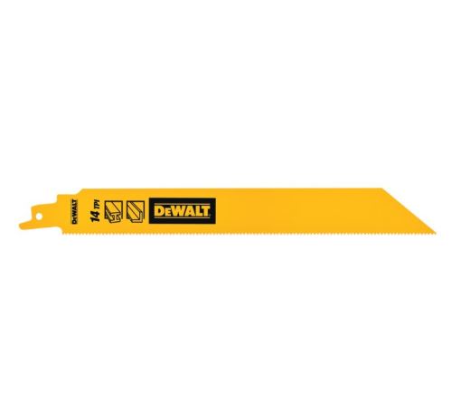 DeWALT Bimetall-Sägeblatt 228 mm 1,8 TPI (5 Stück) DT90387