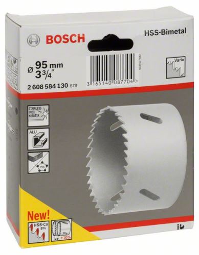 BOSCH HSS-Bimetall-Lochstanze für Standardadapter 95 mm, 3 3/4" 2608584130