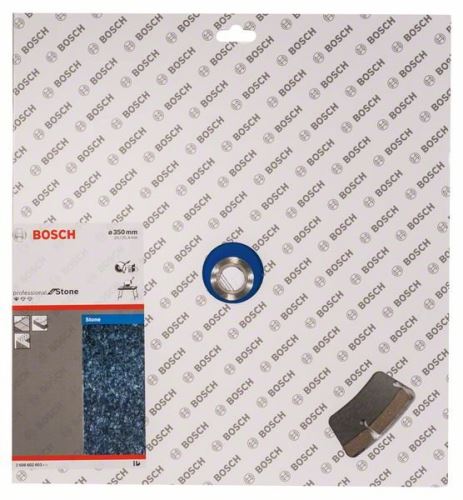 BOSCH Diamant-Trennscheibe Standard für Stein 350 x 20/25,40 x 3,1 x 10 mm 2608602603