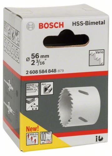 BOSCH HSS-Bimetall-Lochstanze für Standardadapter 56 mm, 2 3/16" 2608584848