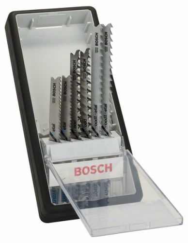 BOSCH 6-teiliger Satz Sägeblätter Robust Line Progressor, mit Schaft UU 123 X (2x); U 234 X (2x); Für 345 XF (2x) 2607010532