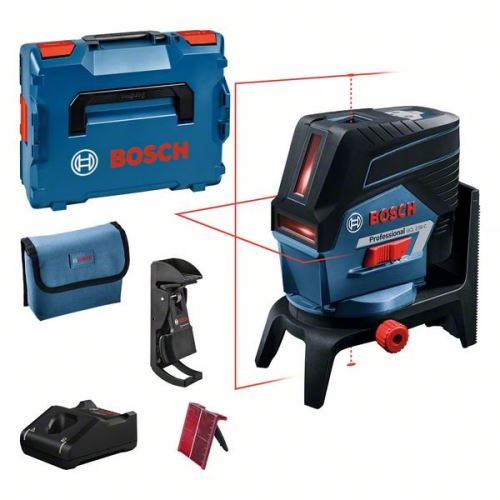 Kreuzlaser BOSCH GCL 2-50 C + RM2 + BM 3 Clip + L-Boxx 136 0601066G03