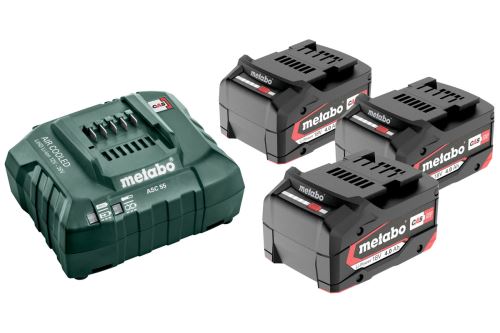 METABO Basisset 3 x 4,0 Ah, ASC 30-36, 685049000