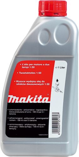 MAKITA Motoröl Makita 2-Takt 1:50, 1000 ml alt Dolmar980008107 980008607