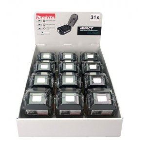 MAKITA Torsions-Bit-Set 1/4" IMPACT BLACK, 31-teilig im batterieförmigen Koffer, 12er-Pack E-03090