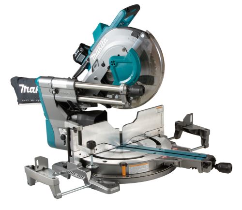 Makita 40 V Max Radial-Trennsäge 305 mm. Ohne Akkus und Ladegerät, im Karton mit Sender AWS LS003GZ01