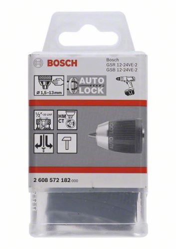 BOSCH Schnellspannfutter bis 13 mm 1,5-13 mm, 1/2" – 20 2608572182