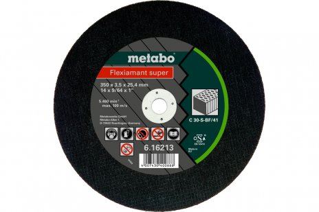 METABO Schleifscheibe Flexiamant SUPER 300 x 3,0 x 25,4 Stein, TF 41 616212000