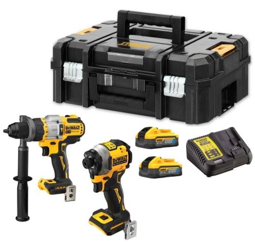 DEWALT ELEKTROWERKZEUGSATZ 2-18V-5AH BATTERIE POWERSTACK 2PCS DCK2052H2T