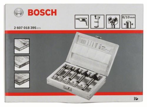 BOSCH Forstnerbohrer-Set, 5-teilig 15; 20; 25; 30; 35 mm 2607018395