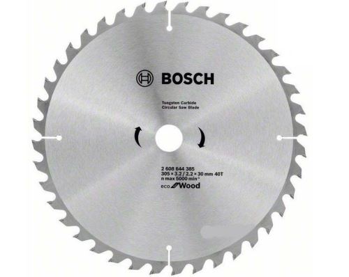 BOSCH Sägeblatt Eco für Holz 305x3,2/2,2x30 40T 2608644385