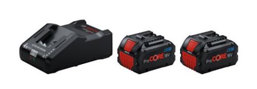 BOSCH Starter-Kit 2 x ProCORE18V 8,0 Ah + GAL 18V-160 1600A02T5P