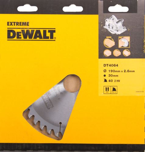 DeWALT Sägeblatt ATB 10°, 235 x 30 mm, 40 Zähne, Feinschnitt DT4067