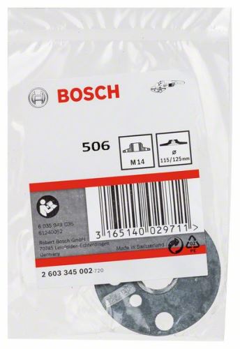 BOSCH Rundmutter mit Flanschgewinde M 14 115/125 mm 2603345002