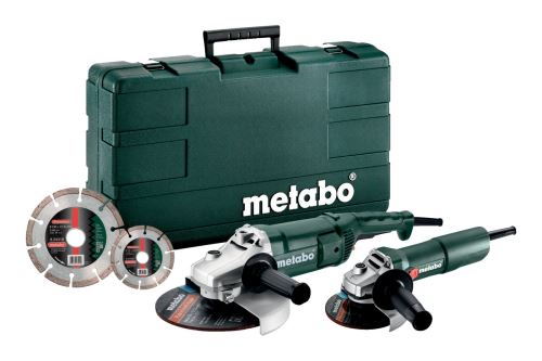 Metabo Winkelschleifer ComboSet WE 2200-230+W 750-125 685172510