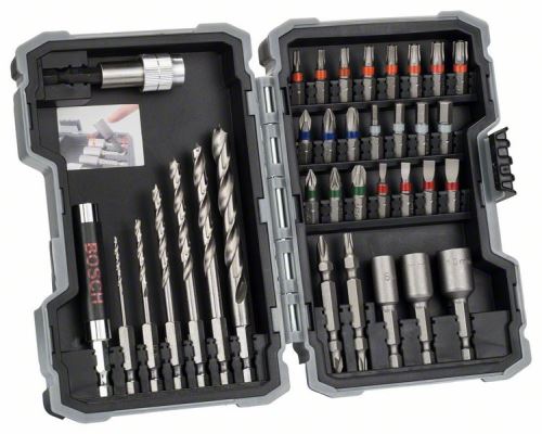 BOSCH 35-teiliges Set Schraubbits und Bohrer für Holz 2607017566