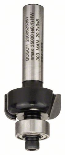 BOSCH Profilschneider E 8 mm, R1 4 mm, D 20,7 mm, L 9 mm, G 53 mm 2608628361