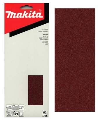 MAKITA Schleifpapier 115x280 mm K120, 10 Stück P-36289