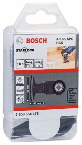 BOSCH RB – 10 Stück AII 65 APC 40 x 65 mm 2608664476