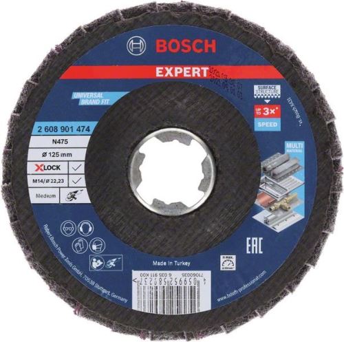 BOSCH EXPERT X-LOCK Lamelle N475 SCM mittel125mm 2608901474