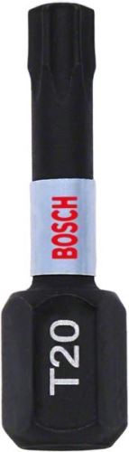 BOSCH T20 Impact Control Bit 25 mm, 2 Stück 2608522474