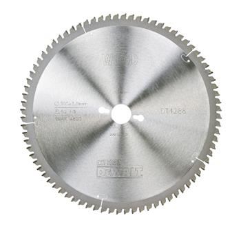 DeWALT Sägeblatt/Furnier, Laminat, Aluminium/TCG -5°, 305 x 30 mm, 80 Zähne DT4288