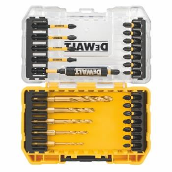 DeWALT FLEXTORQ Metall-Bit- und Bohrer-Set (26 Stück) DT70749T