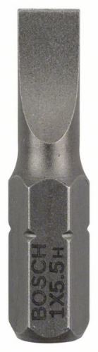 BOSCH Schraubendreherbit extra hart Extra-Hart S 1,0x5,5, 25 mm (3 Stück) 2607001464