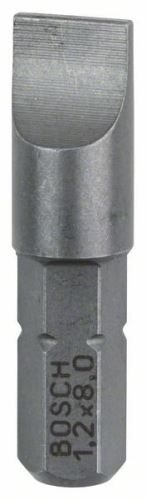 BOSCH Schraubendreherbit extra hart Extra-Hart S 1,2x8,0, 25 mm (3 Stück) 2607001468