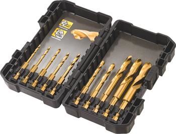 DeWALT Titan-Metallbohrer-Set mit Sechskantschaft (10 Stück) DT50050