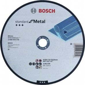 BOSCH Trennscheibe Standard für Metall 230 x 1,9 x 22,23 mm, gerade 2608619770