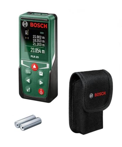 Bosch Digitaler Laser-Entfernungsmesser PLR 25 0603672521