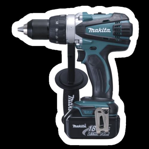 MAKITA Akku-Bohrschrauber Li-Ion 3x Akku 18V 3,0 Ah, Systainer DDF458RF3J