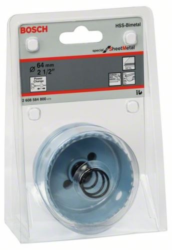 BOSCH Blechlochsäge für Blech 64 mm, 2 1/2" 2608584800