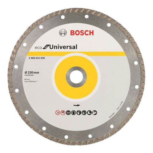 BOSCH Diamant-Trennscheibe ECO für Universal 230x22,23x3,0x7 2608615039