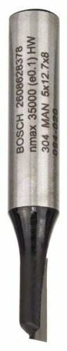 BOSCH Nutfräser 8 mm, D1 5 mm, L 12,7 mm, G 51 mm 2608628378