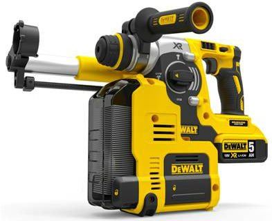 DeWALT bürstenloser Hammer 18 V XR Li-Ion mit integriertem Sys. durch Saugen DCH275P2