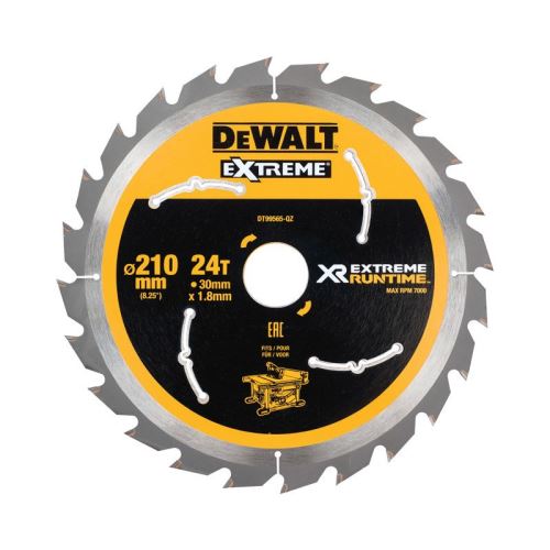 DeWALT Sägeblatt (ideal für FLEXVOLT Sägen), 210 x 30 mm, 36 Zähne DT99566