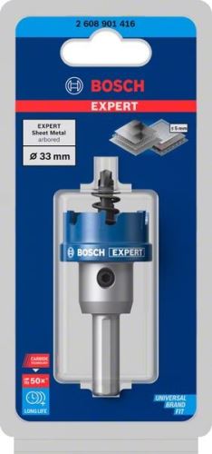 BOSCH EXPERT Hartmetall-Lochstanze Blech 33 mm 2608901416